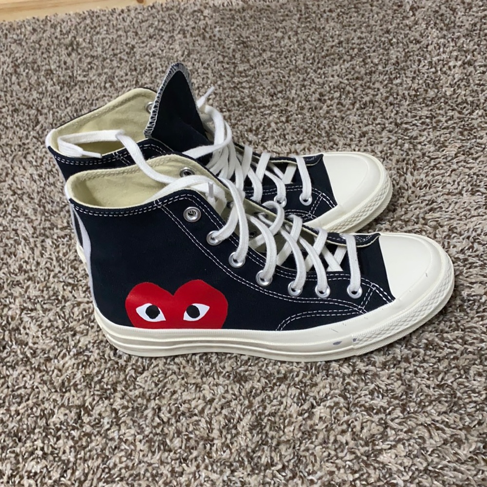 Converse x CDG us 7 eup 37.5